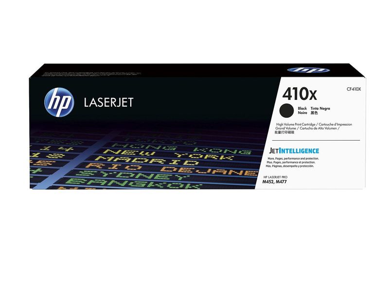 HP ( HEWLETT PACKARD ) - 410X High Yield NEGRO ORIGINALES Toner Laser ORIGINALES Cartridge () (Ref.CF410X)