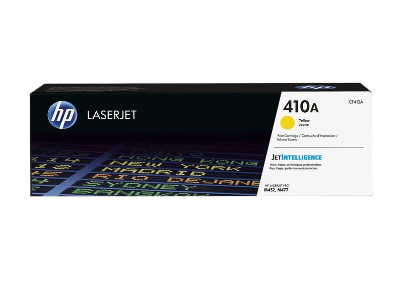 HP ( HEWLETT PACKARD ) - 410X AMARILLO ORIGINALES Toner Laser ORIGINALES Cartridge () (Ref.CF412A)
