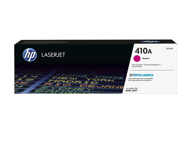 HP ( HEWLETT PACKARD ) - 410X Magenta ORIGINALES Toner Laser ORIGINALES Cartridge () (Ref.CF413A)