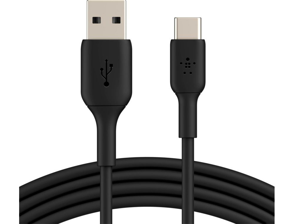 BELKIN - CABLE USB-C A USB-A BOOS CHARGE LONGITUD 1 M COLOR NEGRO (Ref.CAB001BT1MBK)