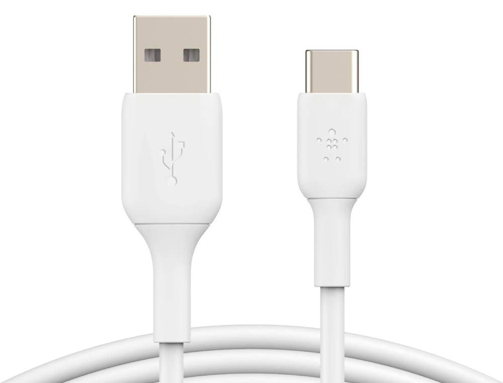 BELKIN - CABLE USB-C A USB-A BOOS CHARGE LONGITUD 2 M COLOR BLANCO (Ref.CAB001BT2MWH)