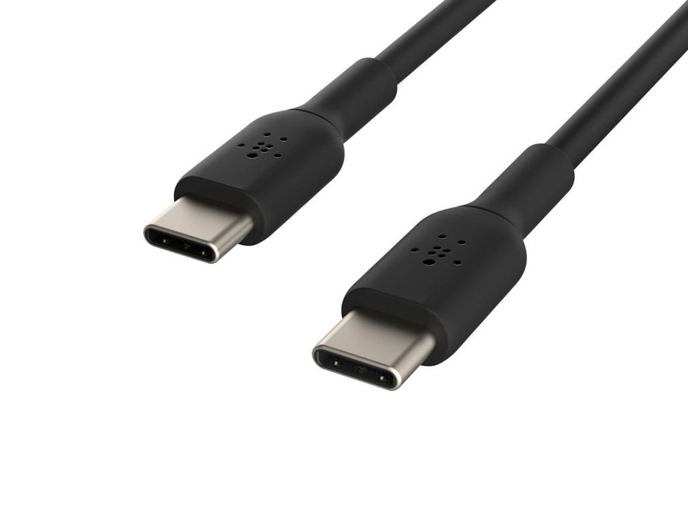 BELKIN - CABLE USB-C A USB-C BOOST CHARGE LONGITUD 1 M COLOR NEGRO (Ref.CAB003BT1MBK)