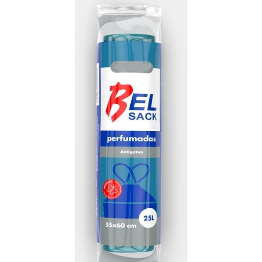 BELSACK - BOLSAS DE BASURA DOMESTICA G55 25L 54X60 AZUL -ROLLO 20U- (Ref.8001)