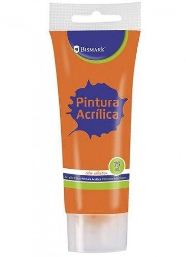 BISMARK - BOTE PINTURA ACRILICA 75 ML NARANJA (Ref.328522)