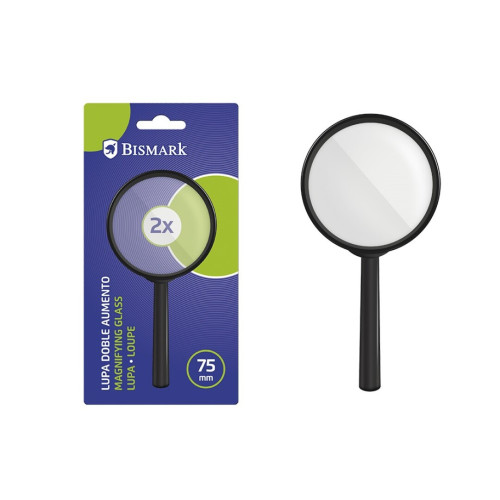 BISMARK - LUPA DOBLE AUMENTO DIAMETRO 75 MM (Ref.330647)
