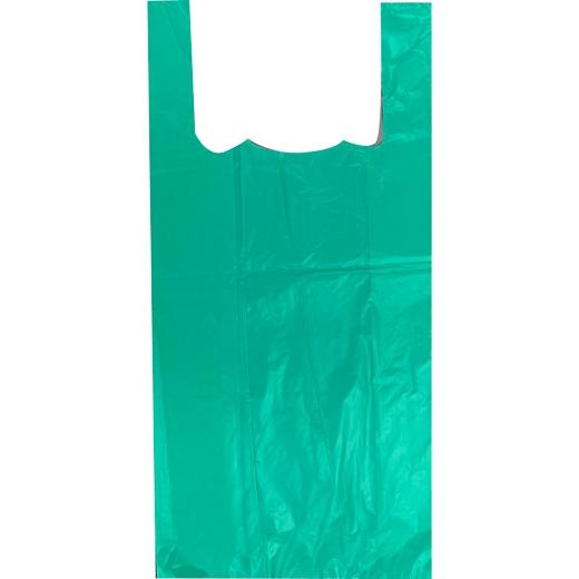 BOLSAS - BOLSA DE ASA ANONIMA 42X53 50 MICRAS 70% RECICLADO VERDE 2KG (Ref.8094)