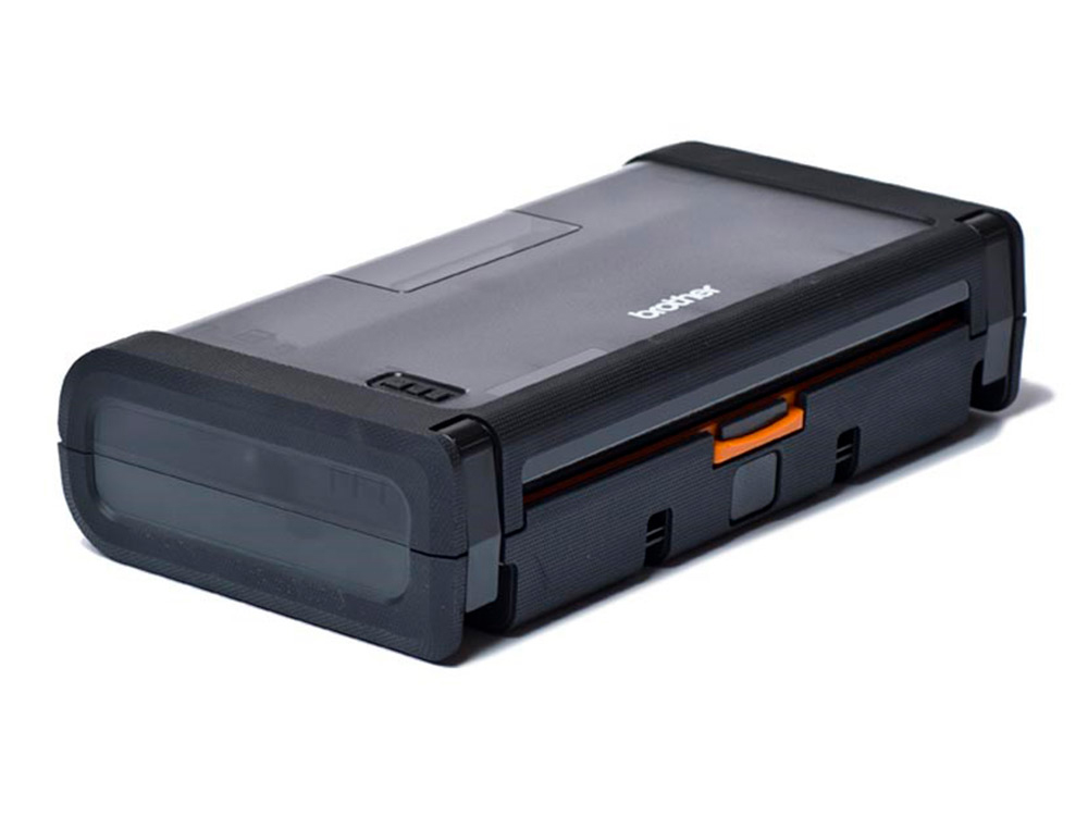 BROTHER - Estuche en PVC para impresora y rollo, apto para instalacion en vehiculos o portabilidad (Ref.PARC001)
