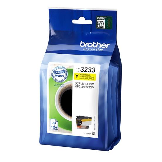 BROTHER - TINTA AMARILLO MFC-J1300DW, DCP-J1100DW (Ref.LC3233Y)