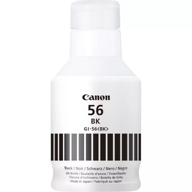 CANON - Botella de tinta negra GI-56BK para GX6050 GX7050 (Ref.4412C001)