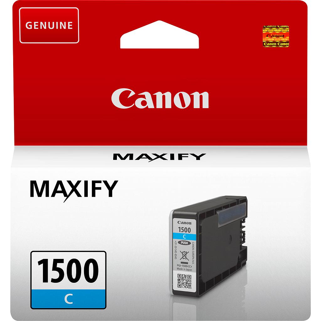 CANON - CARTUCHO TINTA PGI-1500C CIAN (Ref.9229B001)
