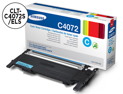 SAMSUNG - Toner Laser ORIGINALES C4072S Cyan 1.000pg 400021926 (Ref.CLT-C4072S/ELS)