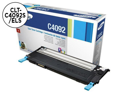 SAMSUNG - Toner Laser ORIGINALES C409 Cyan (Ref.CLT-C4092S/ELS)