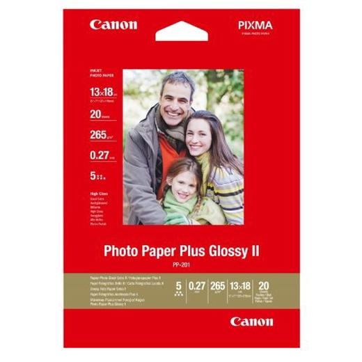 CANON - PAPEL INKJET FOTOGRÁFICO BLANCO, 13 X 18 CM, 275 G/M², 20 HOJAS, GLOSSY (Ref.2311B018)