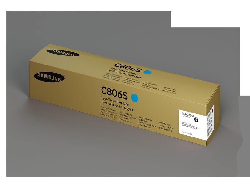 SAMSUNG - Toner Laser ORIGINALES CYAN 30.000 PAGS (Ref.CLT-C806S/ELS)