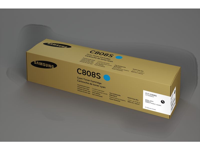 SAMSUNG - Toner Laser ORIGINALES CIAN 20K         (Ref.CLT-C808S/ELS)