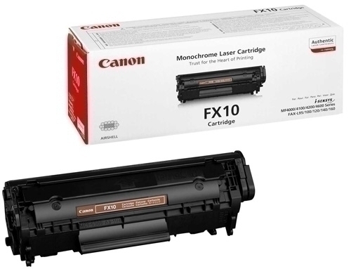 CANON - TONER FAX i-SENSYS FAX-L140/L160; MF4018/MF4270/MF4320/MF4330/MF4340/MF4350/MF4370/MF4380 NEGRO (2.000 PAG.) (0263B002AA) (Ref.FX10)