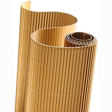 CANSON - CARTON ONDULADO 300g ROLLO 0,5x0,7 m ORO PAQUETE de 10 (Ref.C200992652)