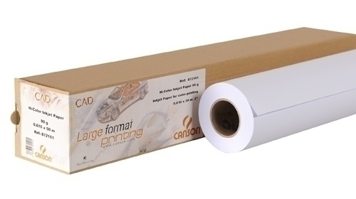 CANSON - PAPEL PLOTTER 90g HI COLOR ROLLO 0,610x50 m (24") (Ref.C200872101)