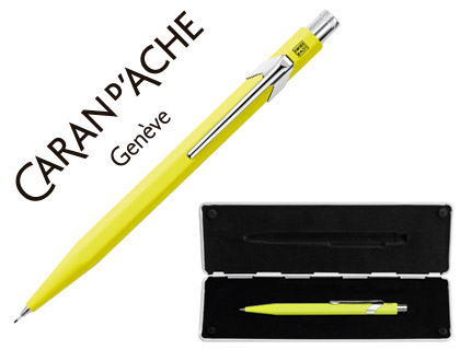 CARAN D'ACHE - PORTAMINAS 844 0,7 MM CON ESTUCHE AMARILLO FLUOR (Ref.844-970)