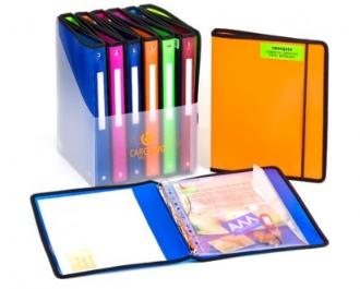 CARCHIVO - CARPETA ANILLAS 4X25MM PP DIAGONAL FOLIO C/ GOMA PLANA AZUL -4U- (Ref.7402K50)