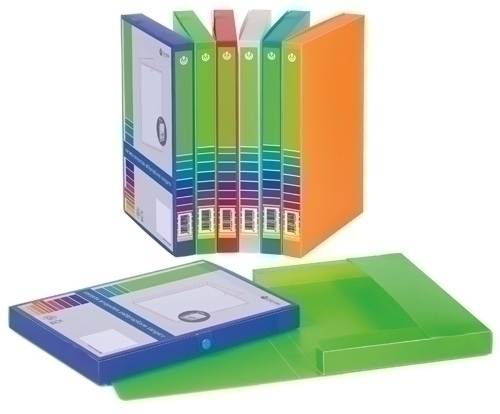 CARCHIVO - CARPETA de PROYECTOS PP CANGURO TRANS A4 CON BROCHE 3 cm AZUL (Ref.838KG50)