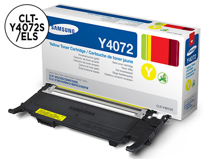 SAMSUNG - Toner Laser ORIGINALES Y4072S Amarillo (Ref.CLT-Y4072S/ELS)