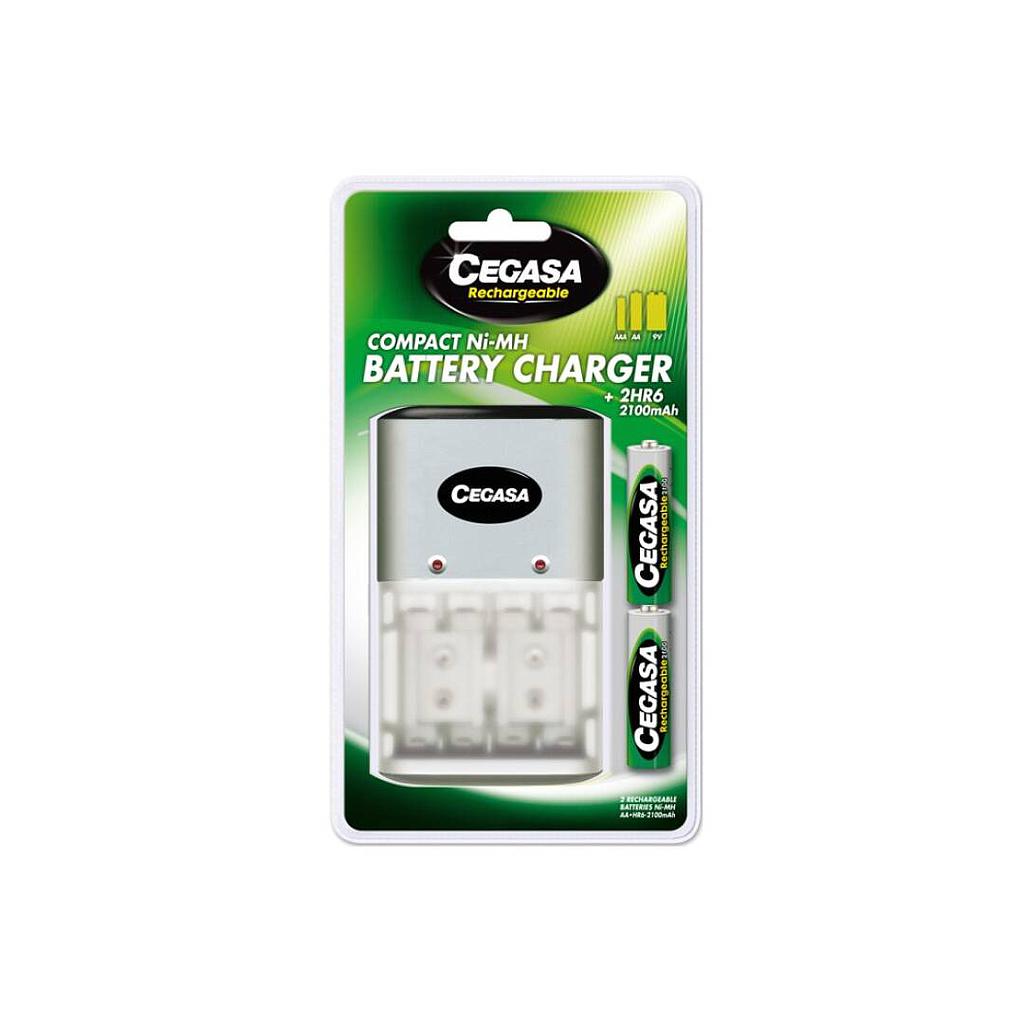 CEGASA - CARGADOR COMPACT 2HR6 2100 mAh (Ref.104381)