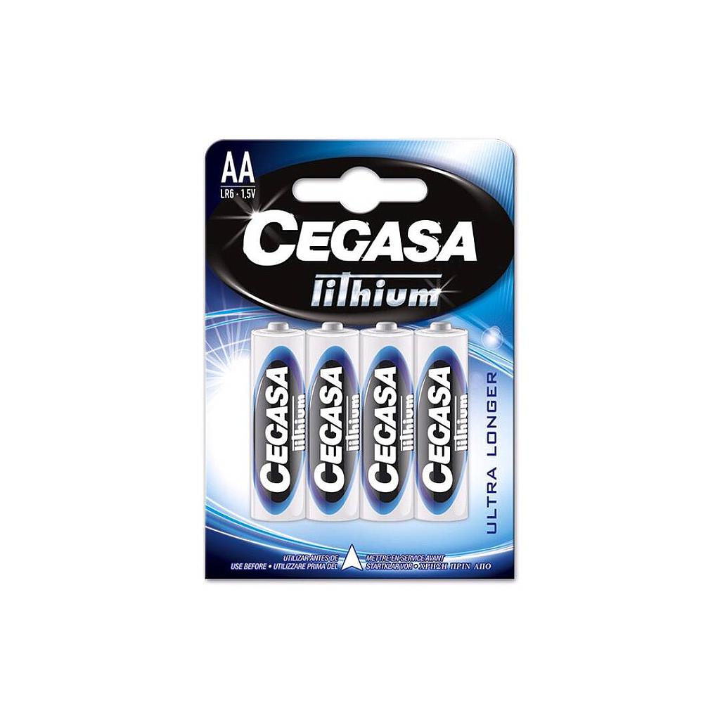CEGASA - PILA LITIO FR6 AA BL4 (Ref.326215)