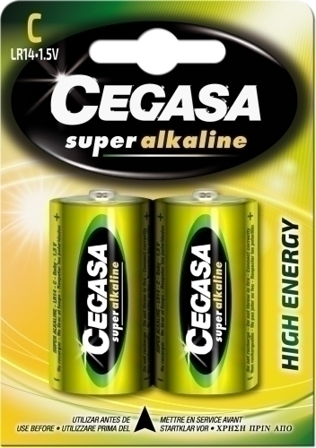 CEGASA - PILAS ALCALINA LR14 B/2 (Ref.151)