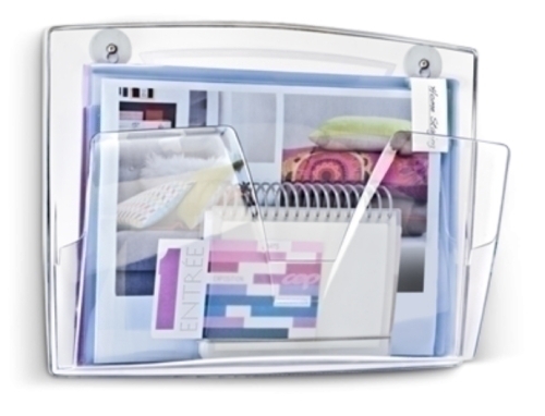 CEP - PORTADOCUMENTOS MURAL 170M A4 HORIZONTAL 1 COMPARTIMENTO TRASERA IMANTADA TRANSPARENTE (Ref.1001710111)