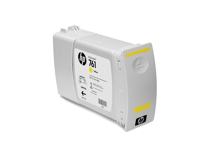 HP ( HEWLETT PACKARD ) - Cartuchos ORIGINALES Inyección De Tinta 761 Amarillo (Ref.CM992A)