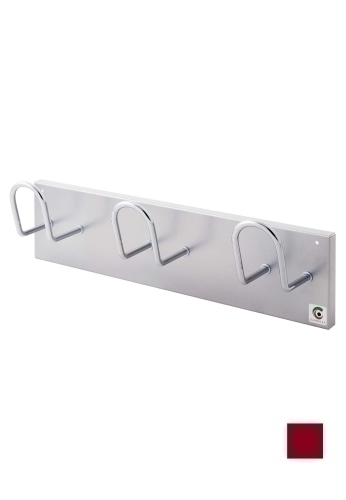 CILINDRO - PERCHERO PARED 3 COLGADORES BUR (Ref.H-13 BURDEOS)