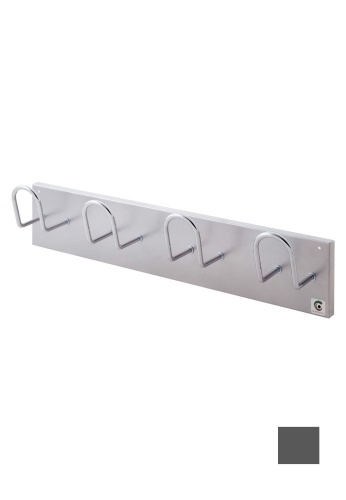 CILINDRO - PERCHERO PARED 4 COLGADORES GRA (Ref.H-14 GRAFITO)