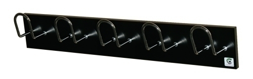 CILINDRO - PERCHERO PARED 5 COLGADORES NEG (Ref.H-15 NEGRO)