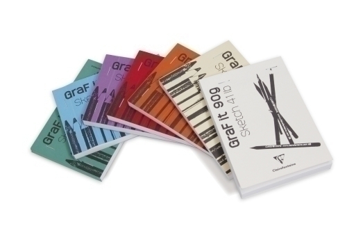 CLAIREFONTAINE - BLOCK DE DIBUJO GRAF"IT CROQUIS A5 90g 80h (Ref.96621C)