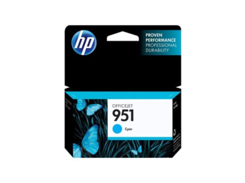 HP ( HEWLETT PACKARD ) - Cartuchos ORIGINALES Inyección De Tinta 951 Cyan (Ref.CN050AE#BGY)