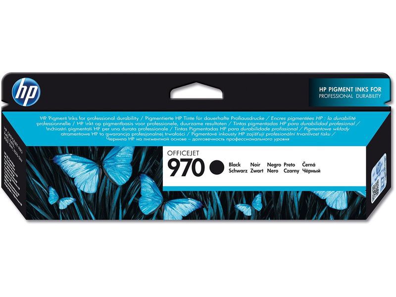 HP ( HEWLETT PACKARD ) - Cartuchos ORIGINALES Inyección De Tinta 970 Negro (Ref.CN621AE)