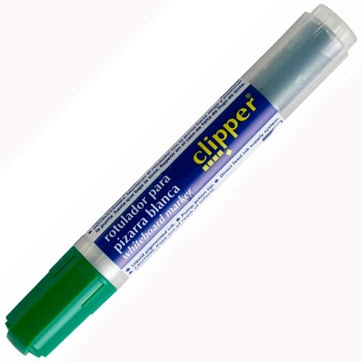 CLIPPER - MARCADOR PIZARRA LIQUID CONICO VERDE (Ref.PP0018)