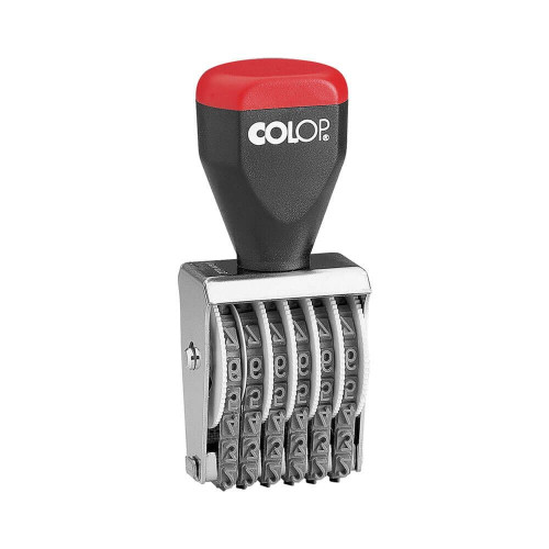 COLOP - NUMERADOR MANUAL 4MM/6 BANDAS (Ref.108834)