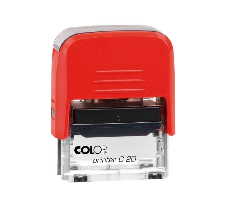 COLOP - SELLO PRINTER C20 FORMULA " PRESUPUESTO " ALMOHADILLA E/20 14X38MM ROJO (Ref.500698R)