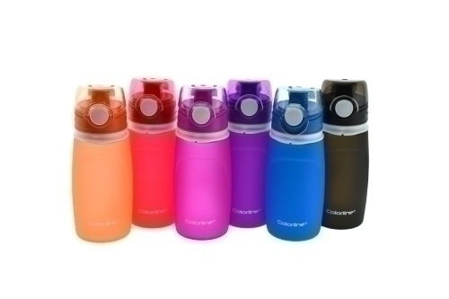 COLORLINE - BOTELLA B-WATER PLEGABLE de SILICONA 550ml (Ref.85511)