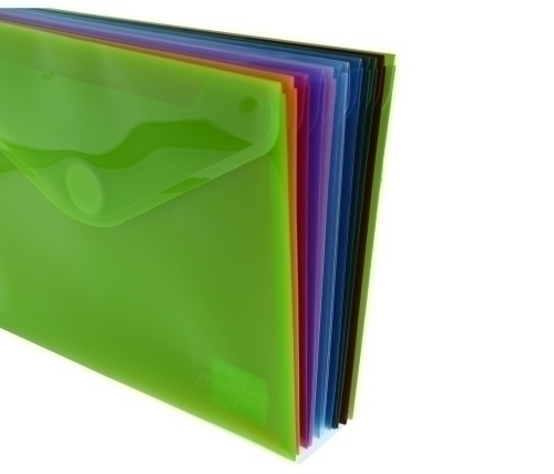 COLORLINE - DOSSIER SOBRE OFFICE BOX PP VELCRO A5 (Ref.90411)
