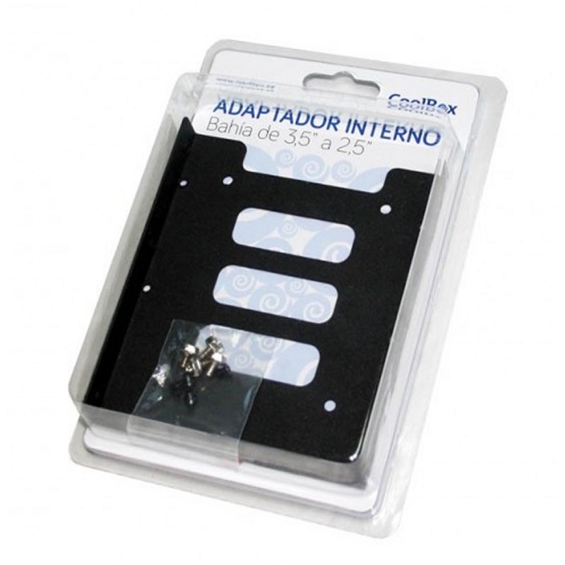 COOLBOX - Adaptador BAHIA 3.5 A 2.5 (SSD) METAL (Ref.COO-AB3525M)
