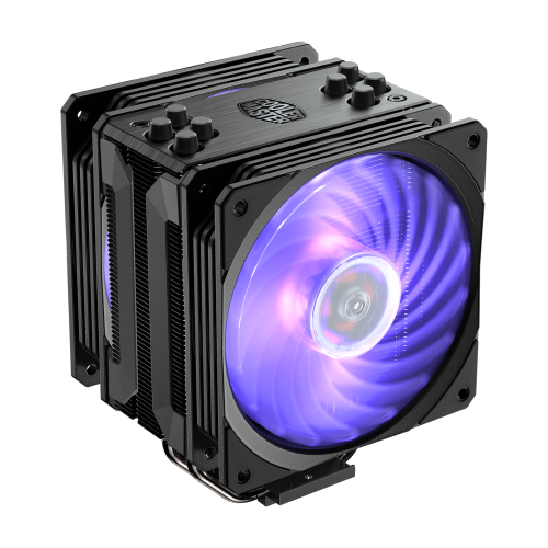 COOLER MASTER - Hyper 212 RGB Black Edition w/LGA1700 Carcasa del ordenador, Procesador Enfriador 12 cm Negro (Ref.RR-212S-20PC-R2)