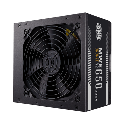 COOLER MASTER - FUENTE ALIMENTACION MWE BRONZE V2 650W 230V 80+ BRONZE (Ref.MPE-6501-ACABW-BEU)