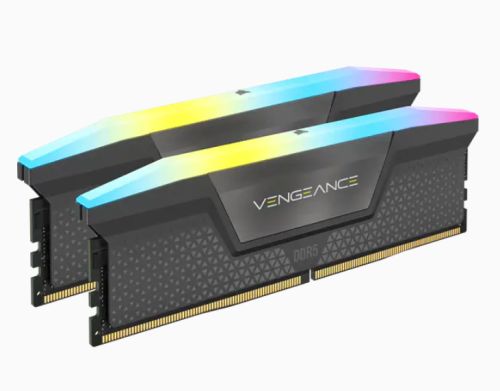 CORSAIR - MEMORIA DDR5 64GB 2X32GB PC5200 VENGEANCE RGB (Ref.CMH64GX5M2B5200Z40K)