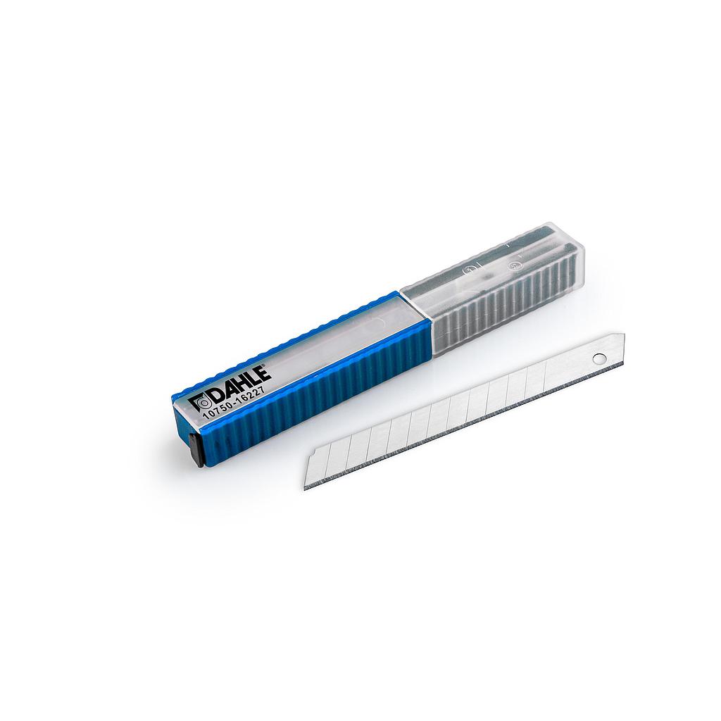 DAHLE - REPUESTO CUCHILLAS PARA CUTER ESTRECHO 9mm - FRACTURABLE - 10unid (Ref.10750-16227)