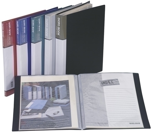 DATA BANK - CARPETA FUNDAS (TARIFARIO) PP RIGIDO A4 10 F. NEGRO (Ref.9FMT10-9)