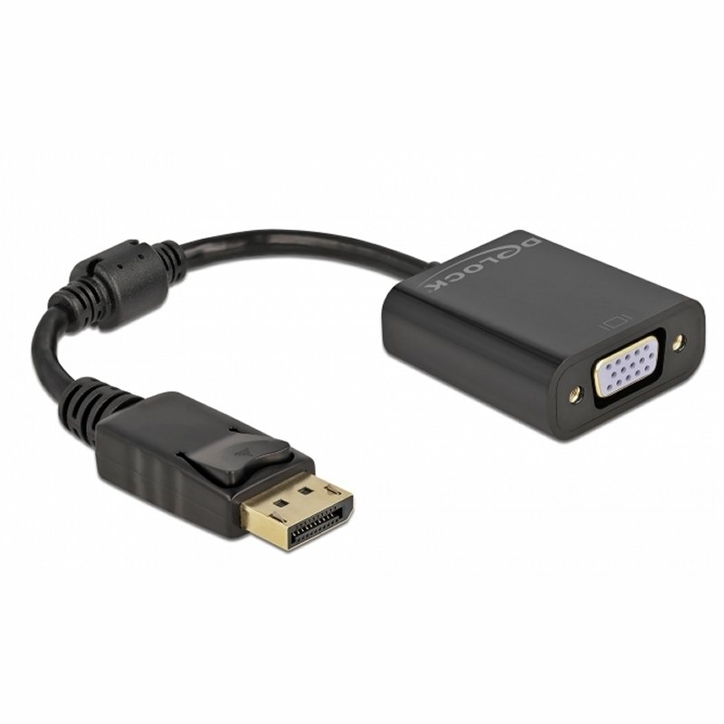 DELOCK - Adaptador Displayport 1.2 macho a VGA15 pin (Ref.61006)
