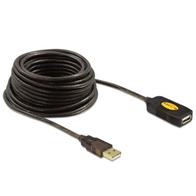 DELOCK - Cable prolongador USB 2.0 10 metros (Ref.82446)